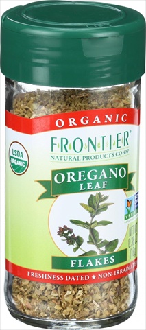 0.36 Ounce Oregano Leaf Organic Flake Cut And Sifted - Fancy Grade