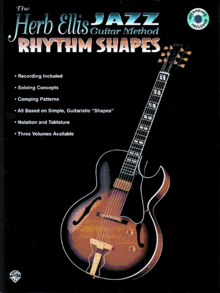 00-EL9530CD The Herb Ellis Jazz Guitar Method- Rhythm Shapes - Music Book