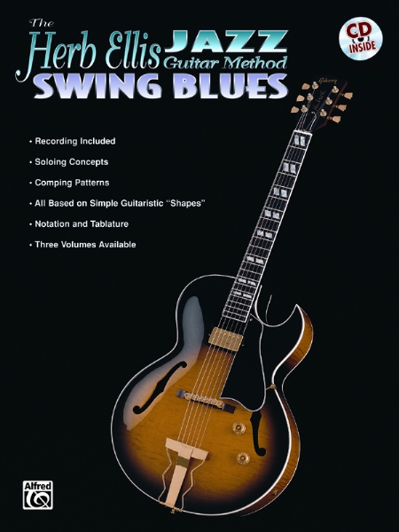 00-EL9532CD The Herb Ellis Jazz Guitar Method- Swing Blues - Music Book