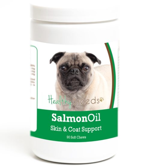 192959017618 Pug Salmon Oil Soft Chews - 90 Count