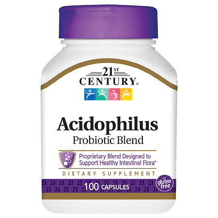 21st Century Acidophilus High-Potency Capsules - 100.0 ea