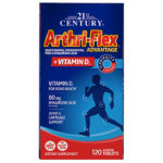 21st Century Arthri-Flex Advantage Glucosamine, Chondroitin, MSM + Vitamin D3 Tablets - 120.0 ea