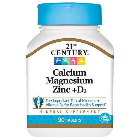 21st Century Calcium Magnesium Zinc +D3 - 90.0 ea
