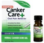 220497 Quantum Oral Care Canker Care plus Herbal Canker Sore Gel 0.33 fl. oz.
