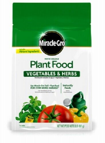 249538 2 lbs Water Soluble Vegetables & Herbs Plant Food