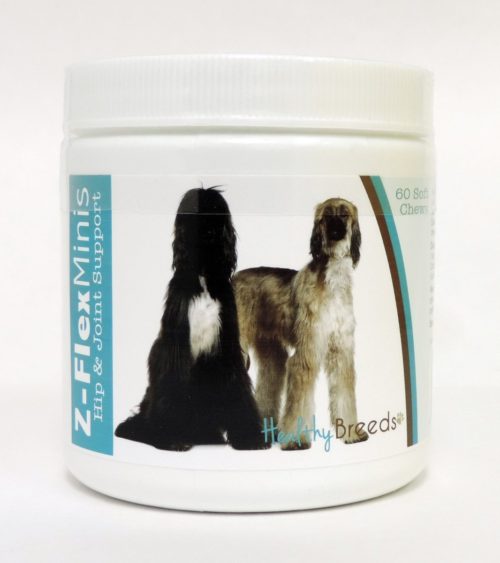840235100324 Afghan Hound Z-Flex Minis Hip & Joint Support Soft Chews - 60 Count