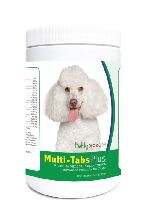 840235121671 Toy Poodle Multi-Tabs Plus Chewable Tablets - 365 Count