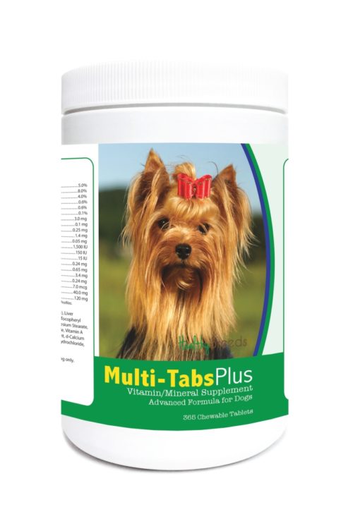 840235122395 Yorkshire Terrier Multi-Tabs Plus Chewable Tablets - 365 Count