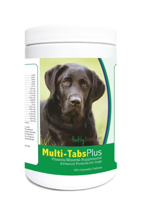 840235122517 Labrador Retriever Multi-Tabs Plus Chewable Tablets - 365 Count