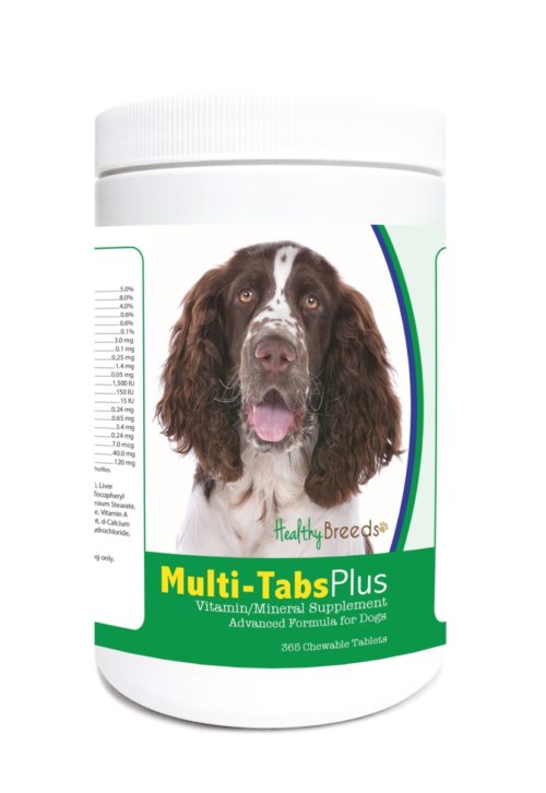 840235122678 English Springer Spaniel Multi-Tabs Plus Chewable Tablets - 365 Count