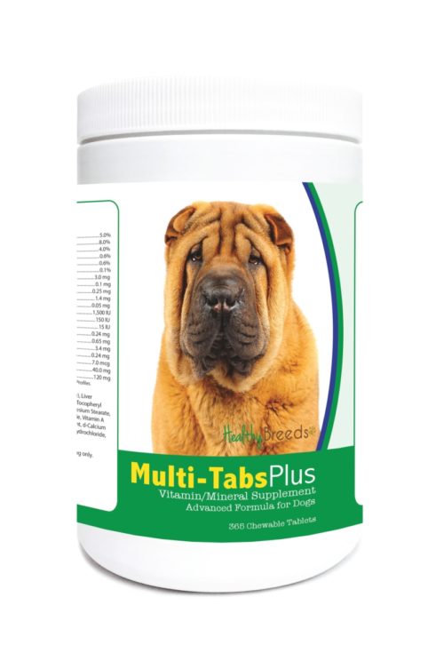 840235122715 Chinese Shar Pei Multi-Tabs Plus Chewable Tablets - 365 Count