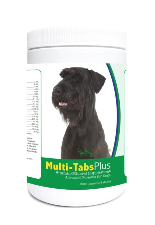 840235122968 Giant Schnauzer Multi-Tabs Plus Chewable Tablets - 365 Count