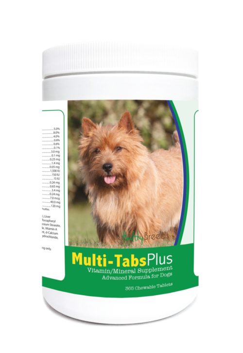 840235123286 Norwich Terrier Multi-Tabs Plus Chewable Tablets - 365 Count