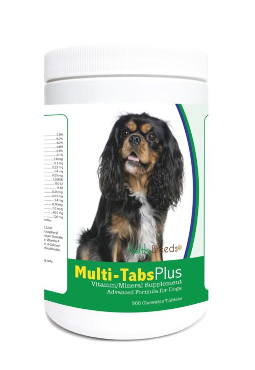 840235123514 Cavalier King Charles Spaniel Multi-Tabs Plus Chewable Tablets - 365 Count