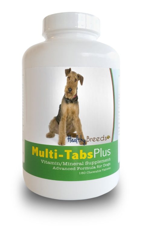 840235139690 Airedale Terrier Multi-Tabs Plus Chewable Tablets - 180 Count
