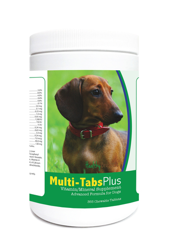 840235140078 Dachshund Multi-Tabs Plus Chewable Tablets - 180 Count
