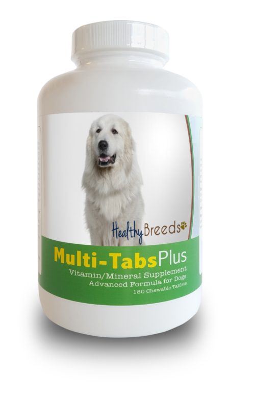 840235140672 Great Pyrenees Multi-Tabs Plus Chewable Tablets, 180 Count