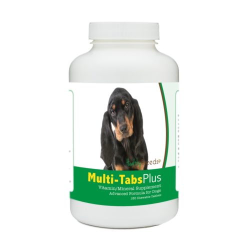 840235174066 Black & Tan Coonhound Multi-Tabs Plus Chewable Tablets - 180 Count
