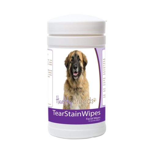 840235180203 Leonberger Tear Stain Wipes - 70 Count