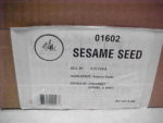 89848 5 lbs Sesame White Hulled Seeds
