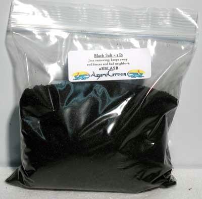Azure Green RBLASB 1 Lb Black Salt