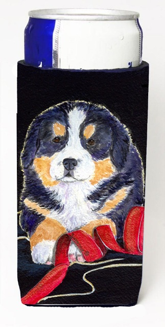 Bernese Mountain Dog Michelob Ultra bottle sleeves For Slim Cans - 12 Oz.