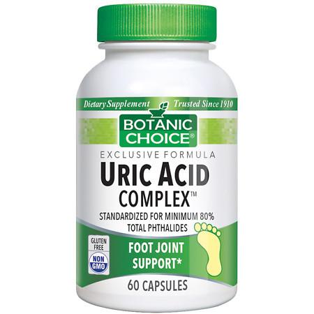 Botanic Choice Uric Acid Complex Dietary Supplement Capsules - 60.0 Each