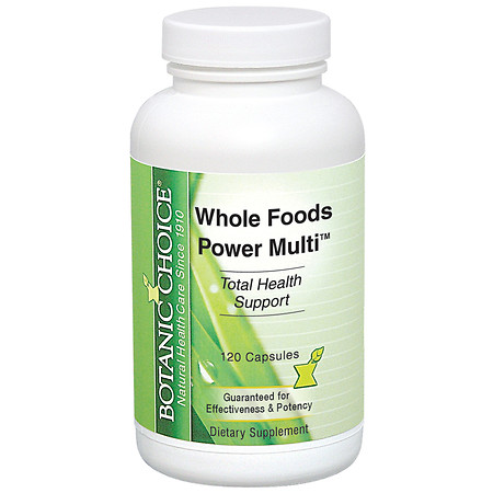 Botanic Choice Whole Foods Power Multi Dietary Supplement Capsules - 120.0 Each