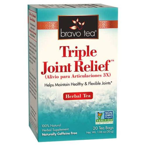 Bravo Tea 689512 Triple Joint Relief Tea - 20 Bag, 6 Per Case