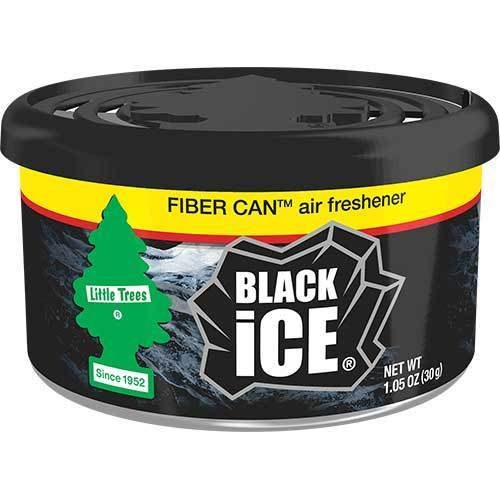 C15-UFC1785524 Little Trees Black Ice Fiber Can Air Freshener