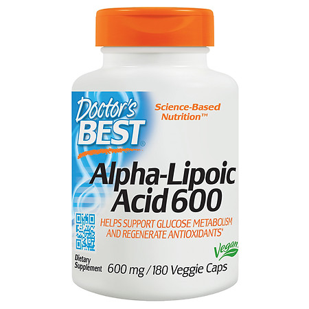 Doctor's Best Alpha-Lipoic Acid 600 - 180.0 ea