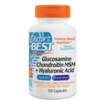 Doctor's Best Glucosamine Chondroitin MSM + Hyaluronic Acid, Capsules - 150.0 ea