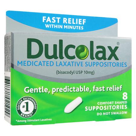 Dulcolax Laxative Suppositories - 8.0 ea