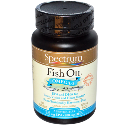 Essentials Fish Oil Omega-3 - 1000 Mg - 100 Softgels