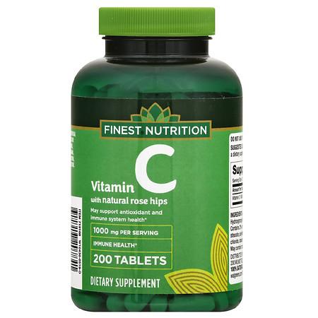 Finest Nutrition Vitamin C 1000 mg - 200.0 ea