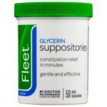 Fleet Glycerin Laxative Suppositories - 50.0 ea