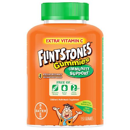 Flintstones Children's Gummies + Immunity Support with Extra Vitamin C - 150.0 ea