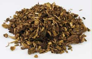 H16YELC 1oz Dock Root Cut Yellow - Rumex Crispus