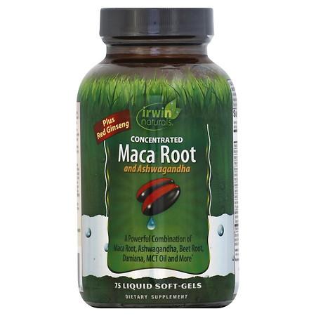 Irwin Naturals Maca Root Liquid Soft-Gels - 75.0 ea