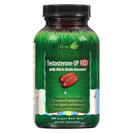 Irwin Naturals Testosterone Up Red Liquid Softgels - 60.0 ea