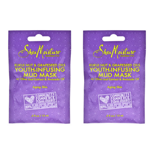 K0000211 0.5 oz Kukui Nut & Grapeseed Oils Youth-Infusing Mud Mask by for Unisex - Pack of 2