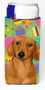 LH9402MUK Dachshund Easter Eggtravaganza Michelob Ultra s For Slim Cans - 12 oz.