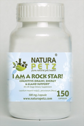 MACA150 I AM A Rock Star - All Life Stages - 150 Capsules - 500 mg per capsule