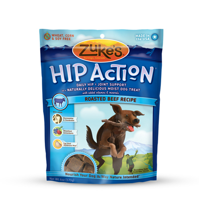 0875351 Hip Action Dog Treats Beef Formula 6 oz - 170 g - 6.0 oz