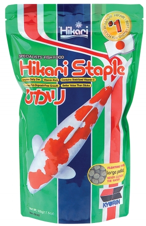 17.6 Oz Hikari Staple Large Pellets Pond Food 01442