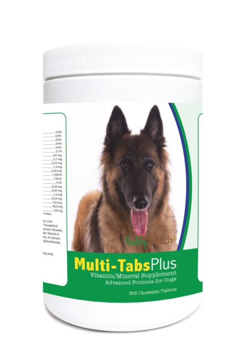 840235122586 Belgian Tervuren Multi-Tabs Plus Chewable Tablets - 365 Count