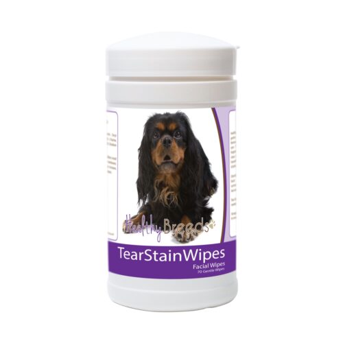 840235182221 English Toy Spaniel Tear Stain Wipes - 70 Count