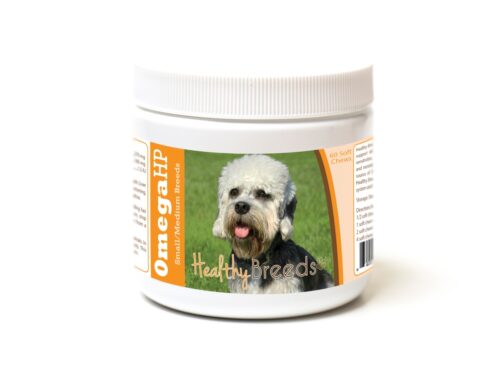 840235186717 Dandie Dinmont Terrier Omega HP Fatty Acid Skin & Coat Support Soft Chews