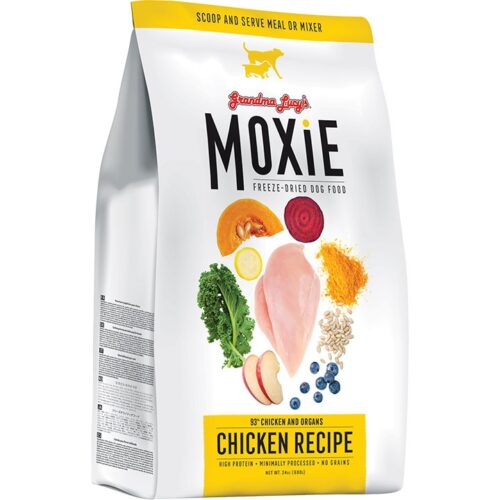 884308710010 8 oz Dog Moxie Grain Free Chicken Food