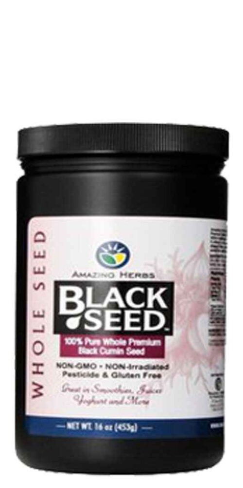 Amazing Herbs Black Cumin Seed Whole - 16 Oz